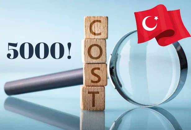 5000 Grafts Hair Transplant Cost Turkey 2025